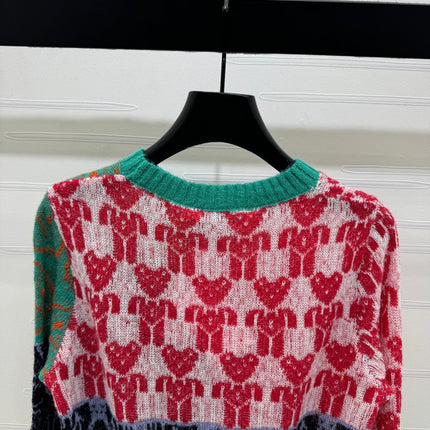 DIOR 26S LONG-SLEEVE CREW-NECK SWEATER 1126