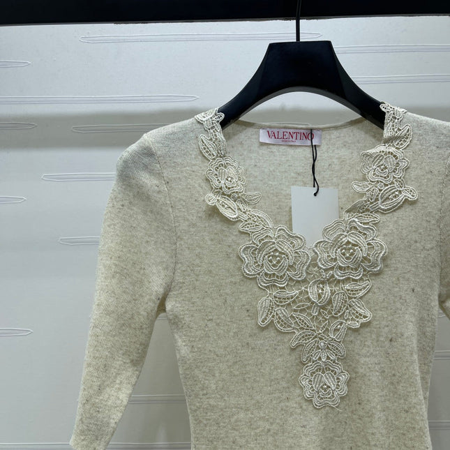 VALENTINO 26S SHORT SLEEVE KNIT T-SHIRT 167