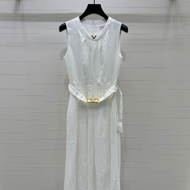 VALENTINO 26S SLEEVELESS MAXI DRESS 147