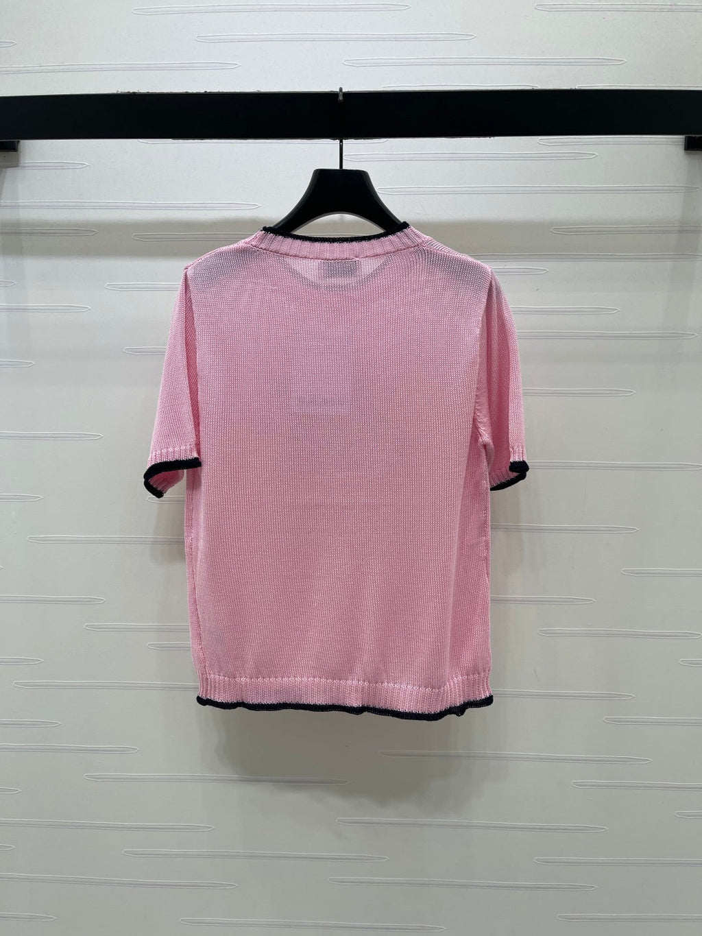 CHANEL 26S SHORT-SLEEVED KNIT SHIRT STYLE 1167