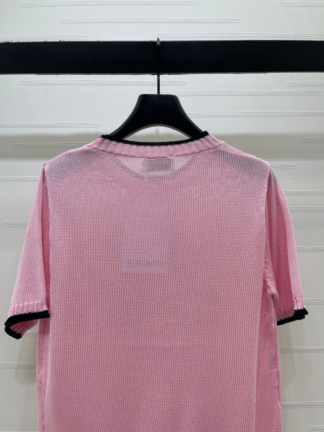 CHANEL 26S SHORT-SLEEVED KNIT SHIRT STYLE 1167