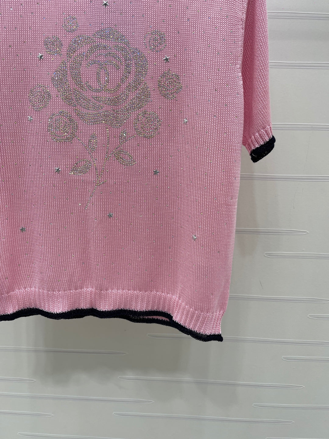 CHANEL 26S SHORT-SLEEVED KNIT SHIRT STYLE 1167