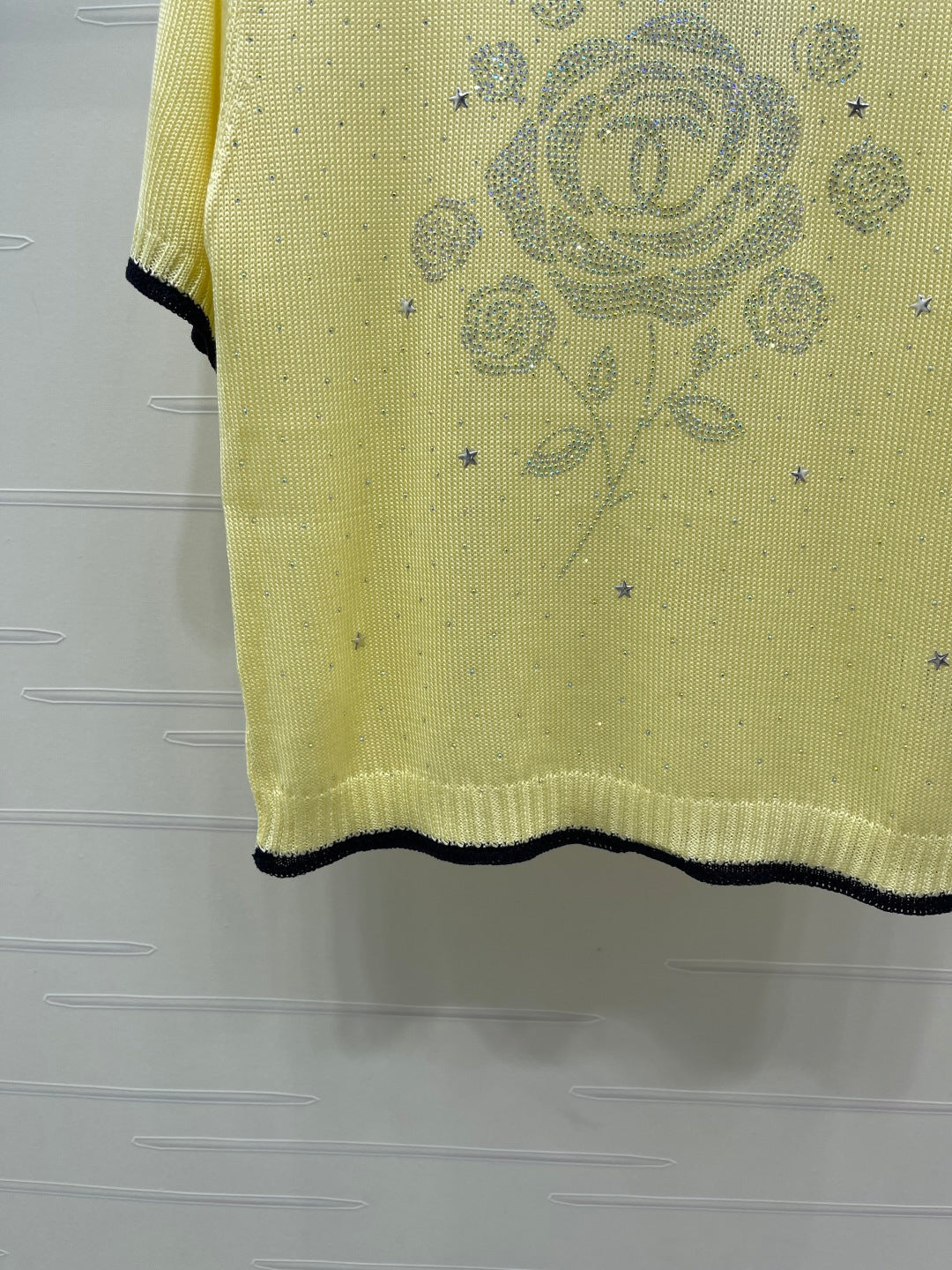 CHANEL 26S SHORT-SLEEVED KNIT SHIRT STYLE 1166
