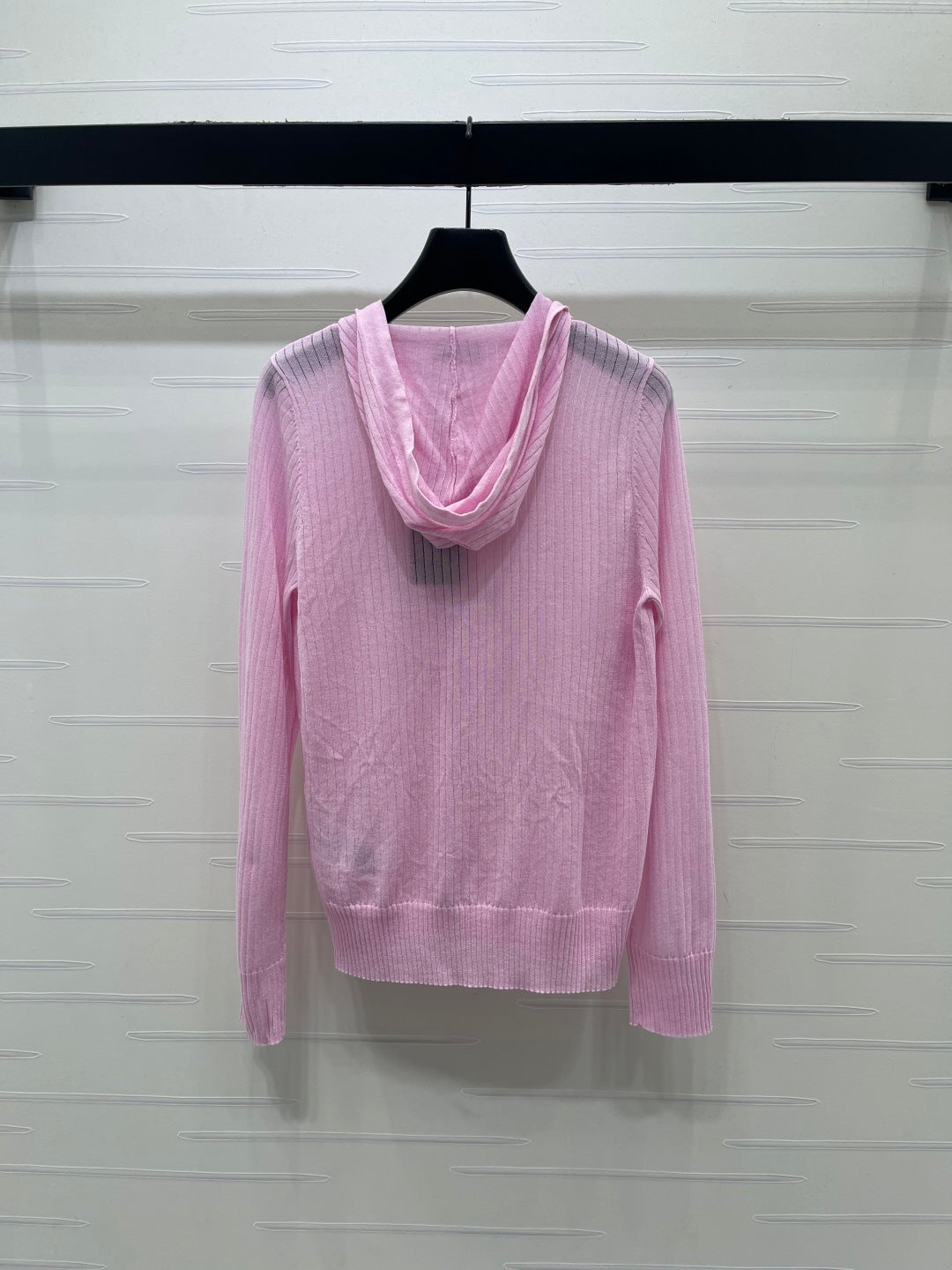 YSL 26S ZIP UP HOODED CARDIGAN 388