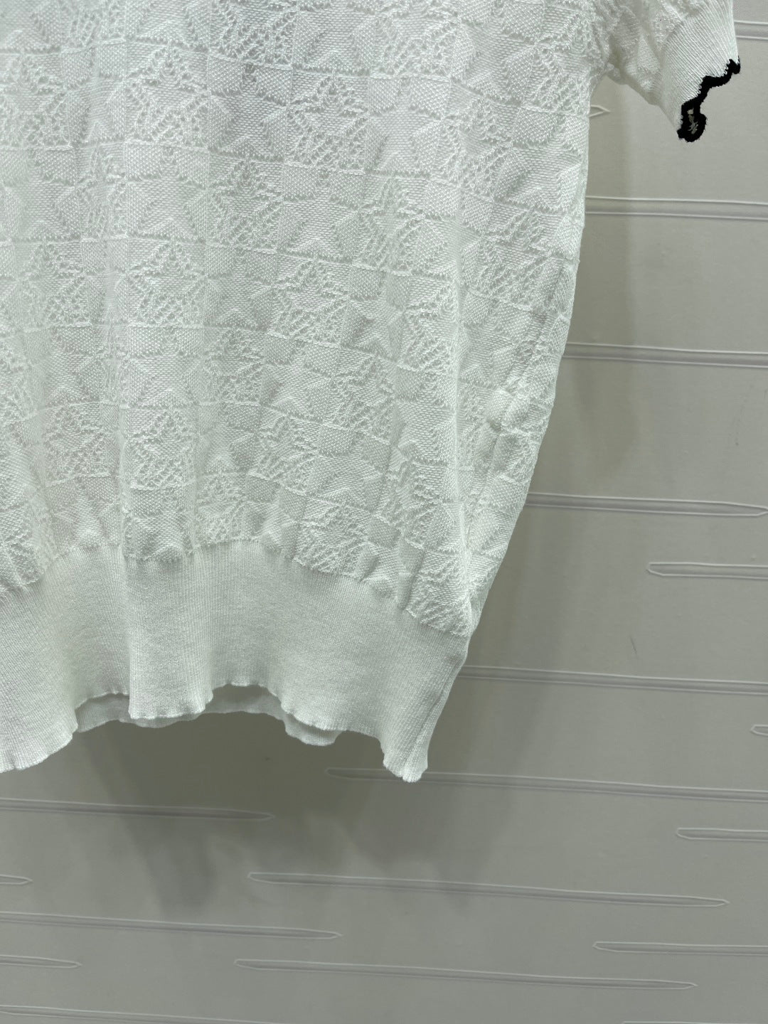 DIOR 26S SHORT-SLEEVE KNIT TOP 1387