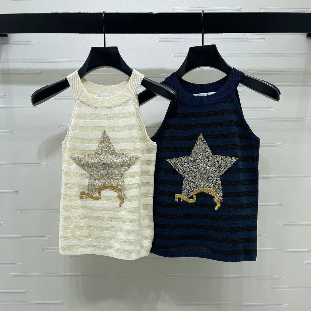 DIOR 26S SLEEVELESS KNIT TANK TOP 1389