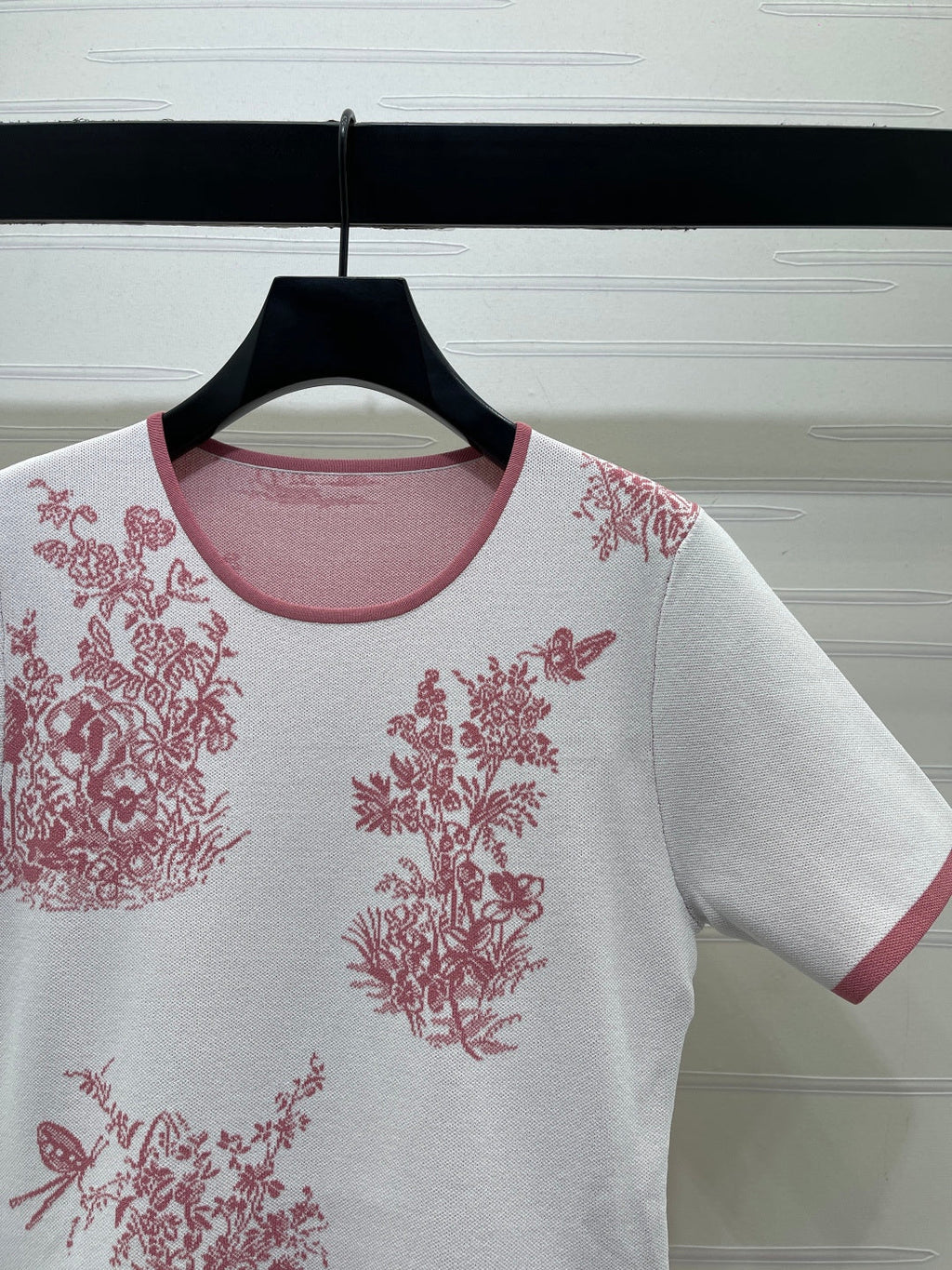 DIOR 26S SHORT-SLEEVE KNIT DRESS 1359