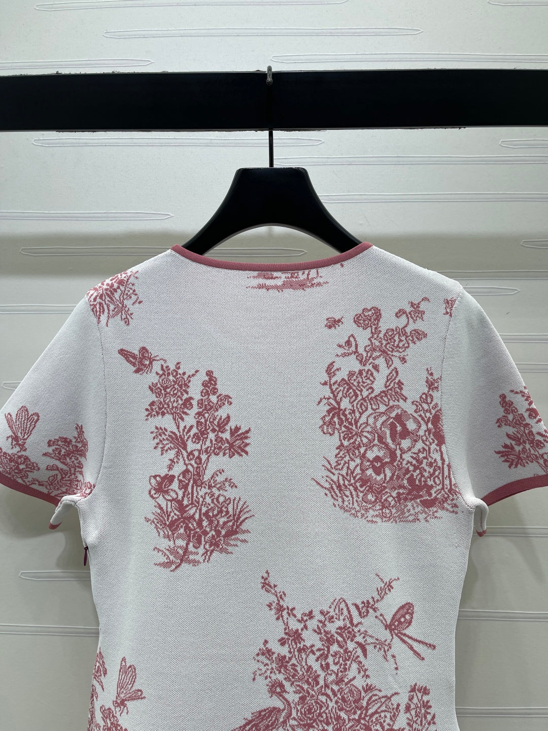 DIOR 26S SHORT-SLEEVE KNIT DRESS 1359