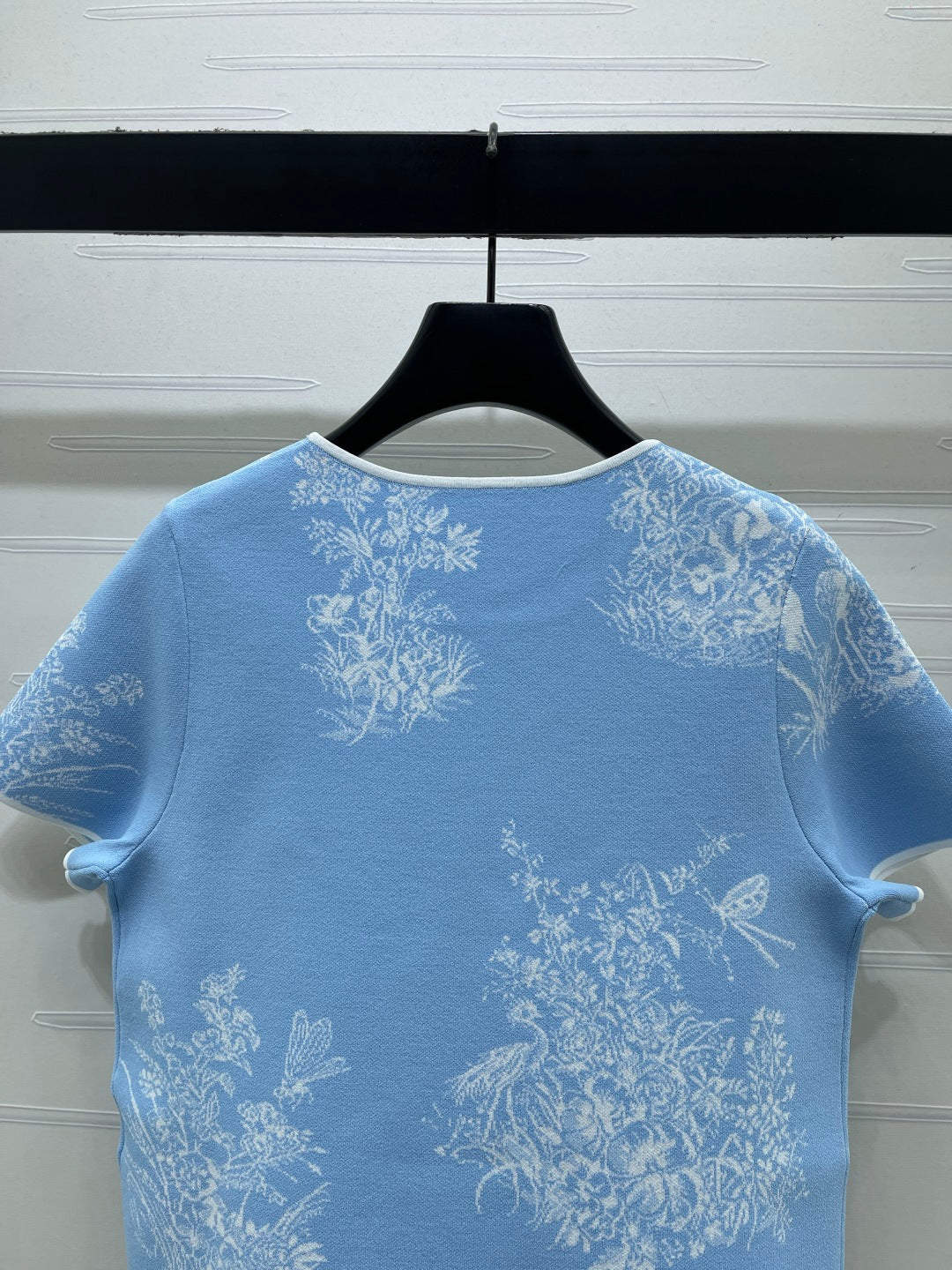 DIOR 26S SHORT-SLEEVE KNIT TOP 1360
