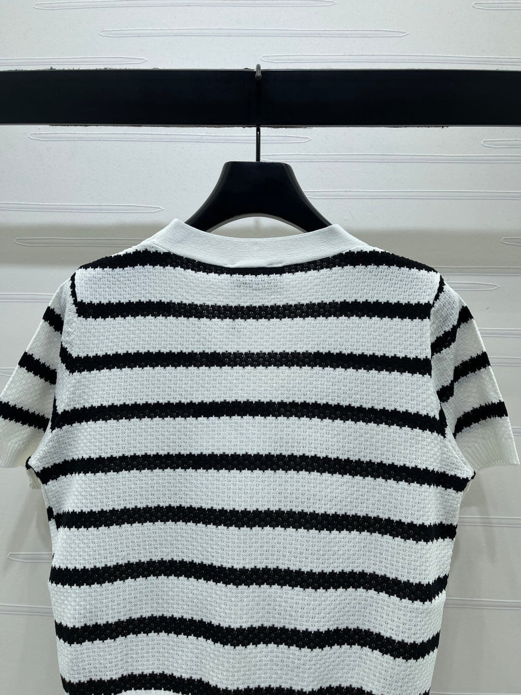 CHANEL 26S SHORT-SLEEVE KNIT TOP 1344
