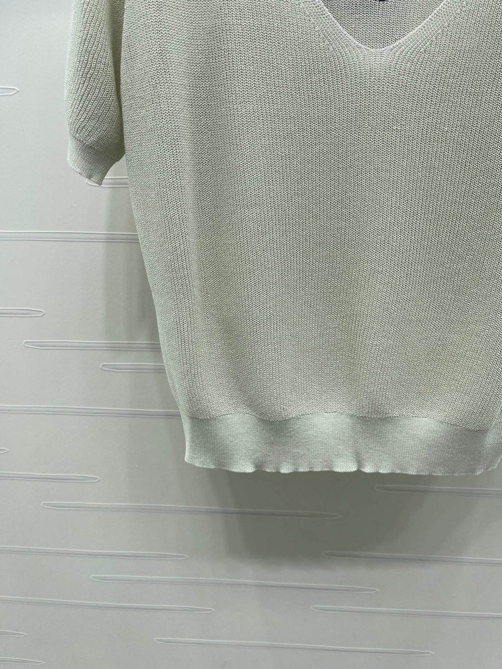 CHANEL 26S SHORT-SLEEVE KNIT TOP 1332