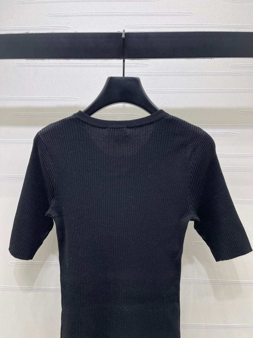 CHANEL 26S SHORT-SLEEVE KNIT TOP 1331