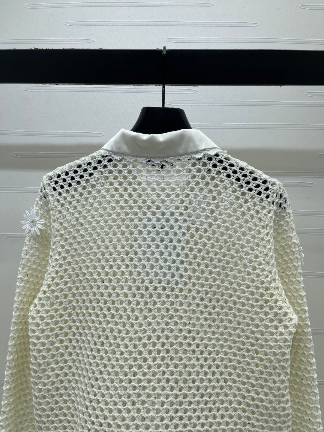 CHANEL 26S EMBELLISHED CROCHET JACKET 1322