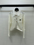 CHANEL 26S EMBELLISHED CROCHET JACKET 1322