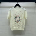 DIOR 26S SHORT-SLEEVE CREWNECK T-SHIRT 1322