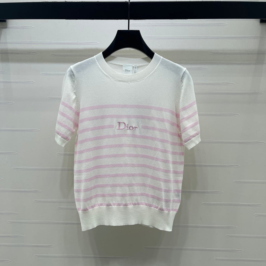 DIOR 26S SHORT-SLEEVE CREWNECK T-SHIRT 1321