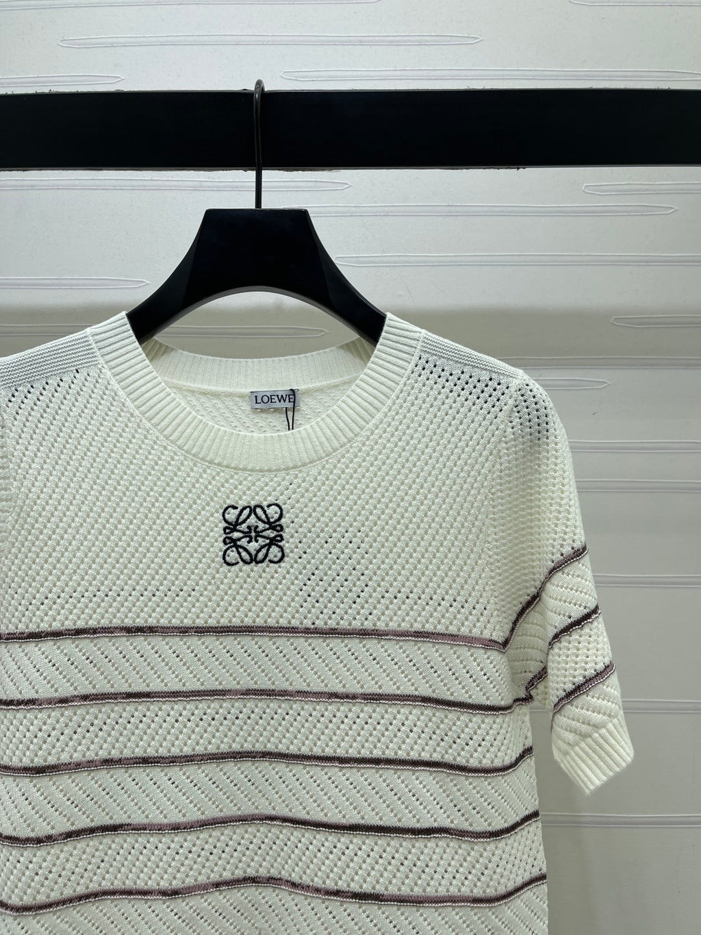 LOEWE 26S SHORT-SLEEVE KNITTED TOP 578