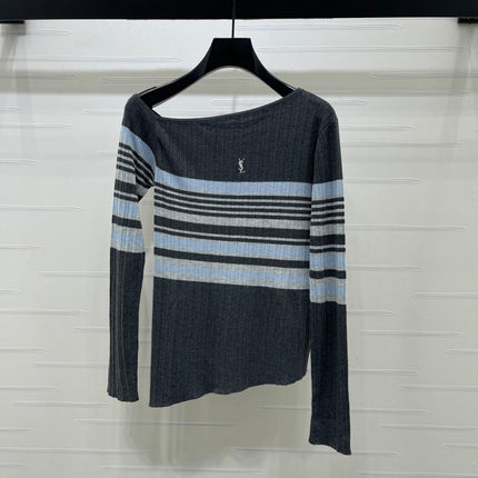 YSL 26S LONG-SLEEVE KNIT TOP 512