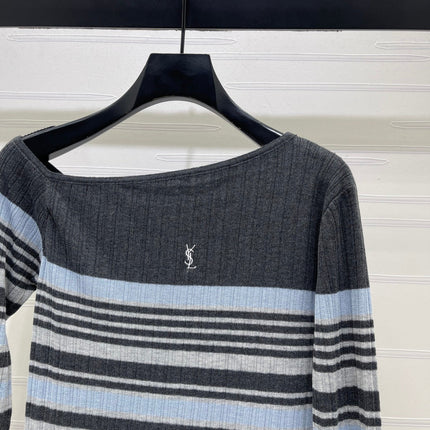 YSL 26S LONG-SLEEVE KNIT TOP 512