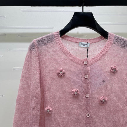 CELINE 26S KNIT CARDIGAN 656