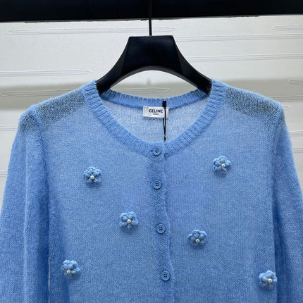 CELINE 26S KNIT CARDIGAN 655