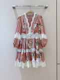 ZIMMERMANN 26S LACE TRIM SHORT DRESS STYLE 37