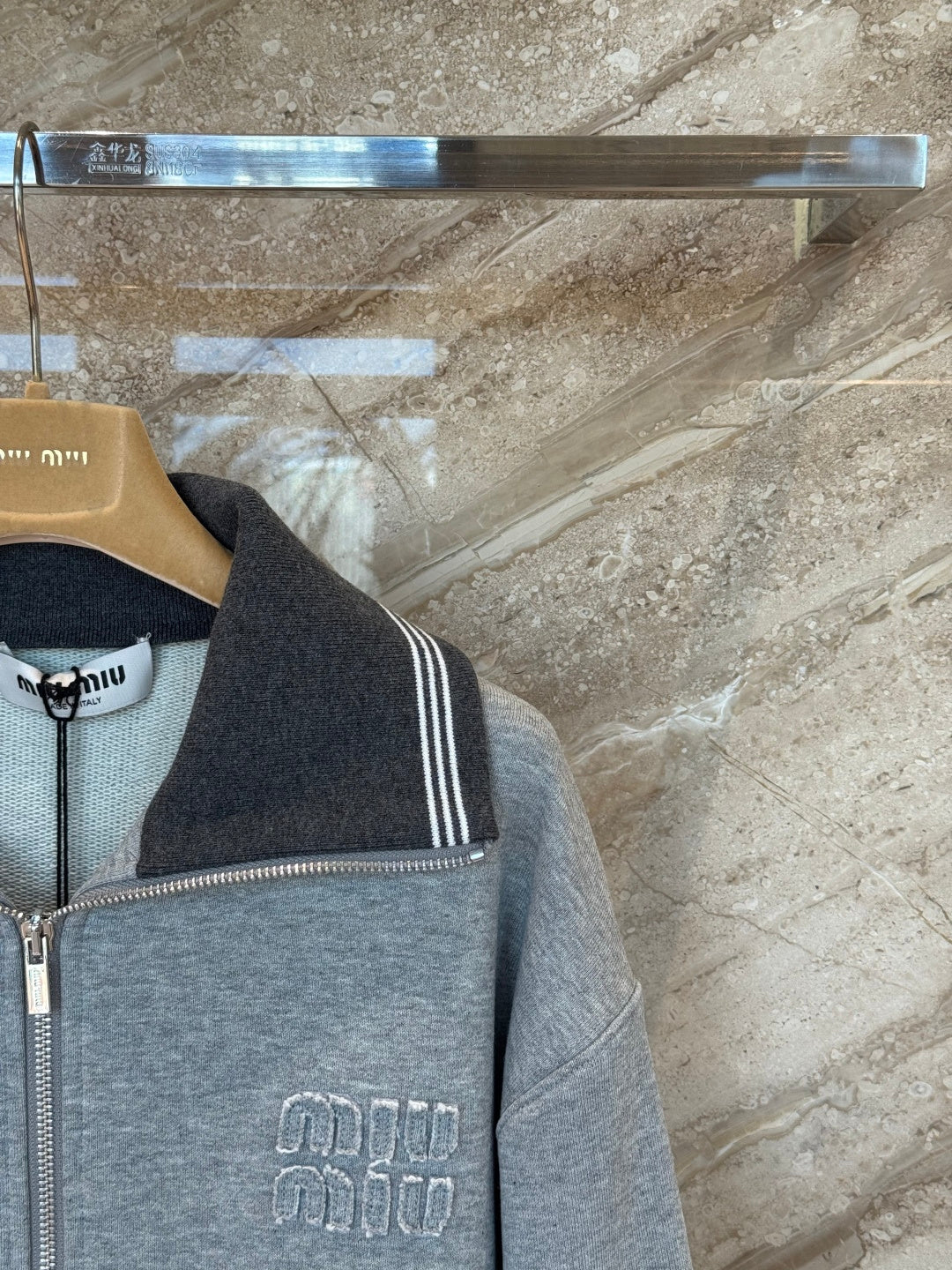 MIUMIU FLEECE JACKET STYLE 717