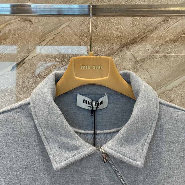 MIUMIU POLO SWEATSHIRT STYLE 652