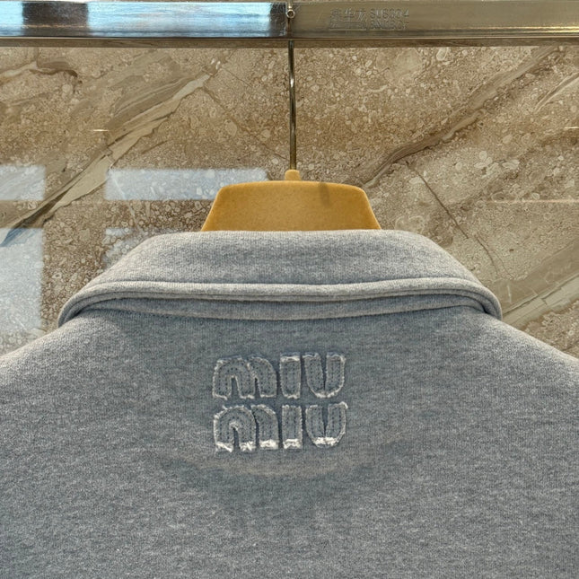 MIUMIU POLO SWEATSHIRT STYLE 652