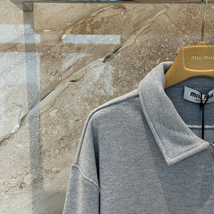 MIUMIU POLO SWEATSHIRT STYLE 652