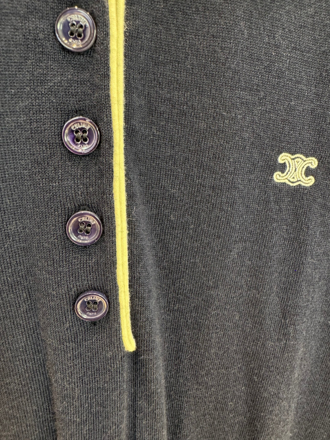 CELINE 26S KNIT POLO SHIRT STYLE 236