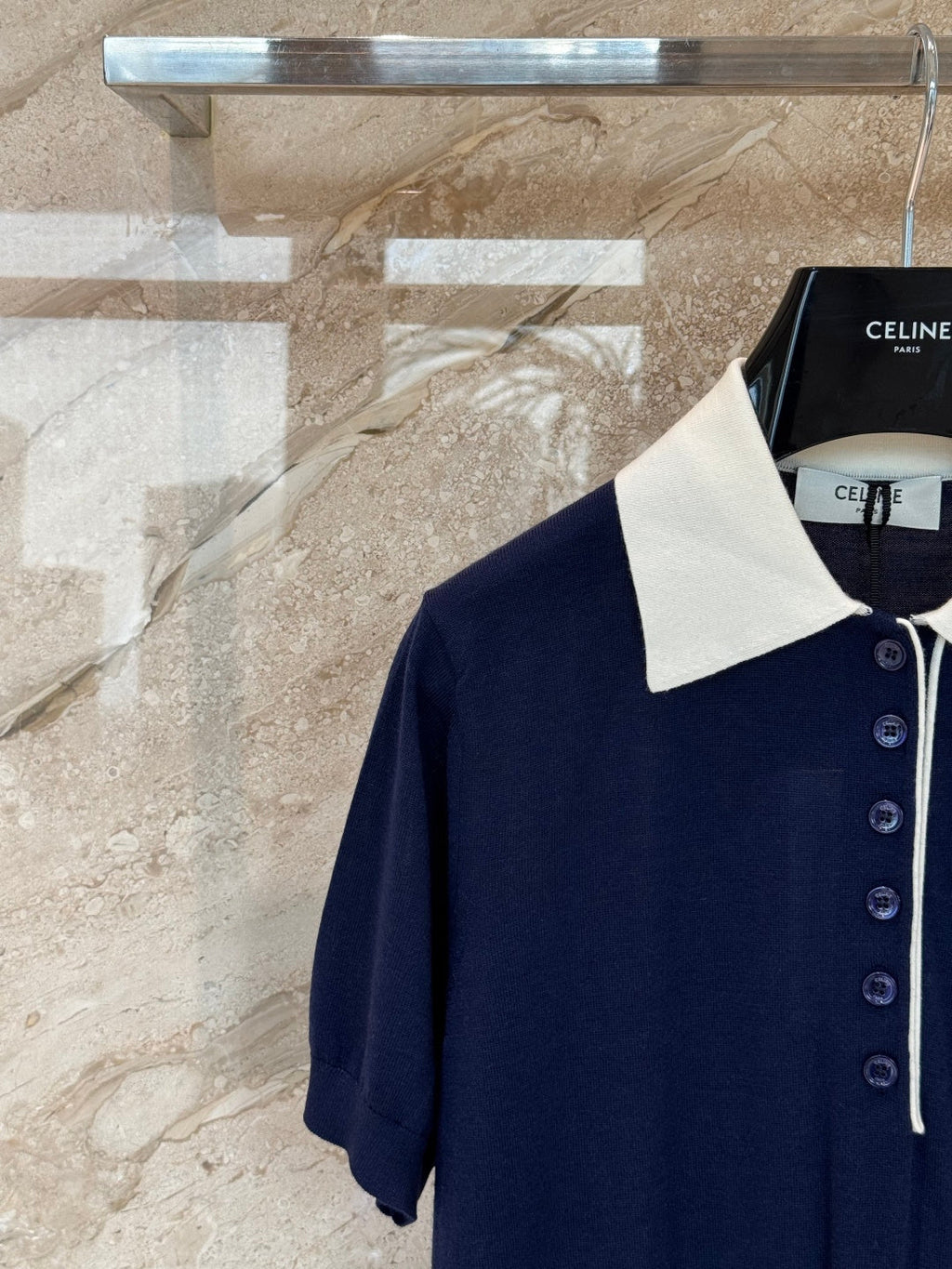 CELINE 26S KNIT POLO SHIRT STYLE 236