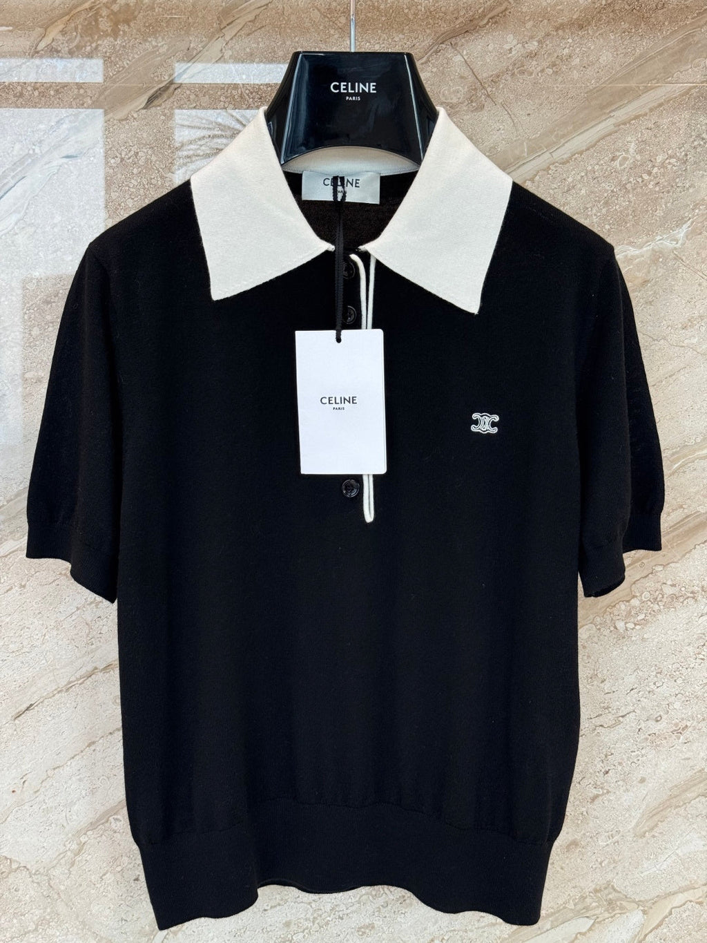 CELINE 26S KNIT POLO SHIRT STYLE 235
