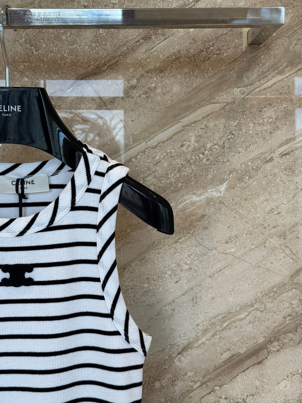 CELINE 26S KNIT SLEEVELESS TOP 308
