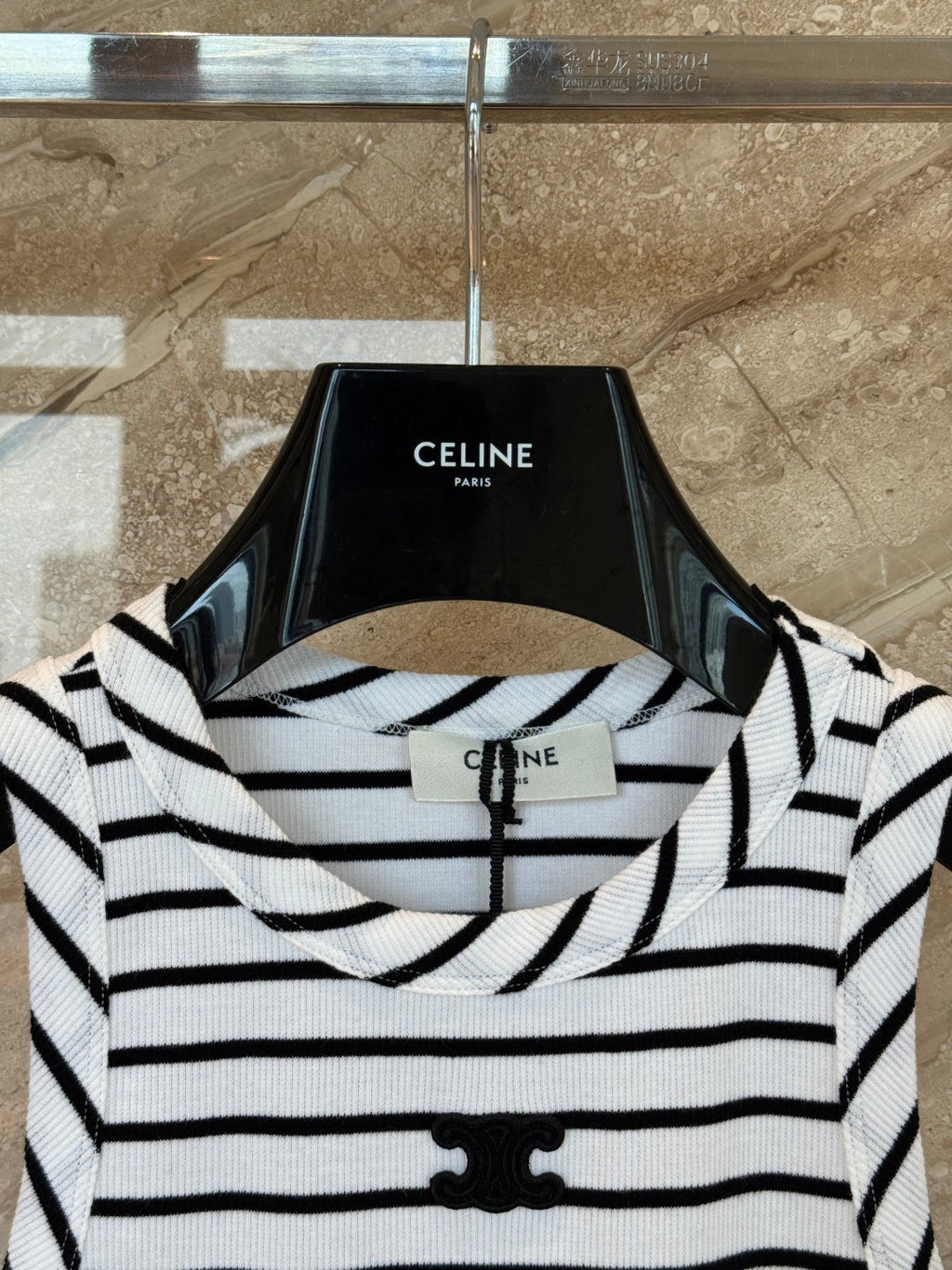 CELINE 26S KNIT SLEEVELESS TOP 308