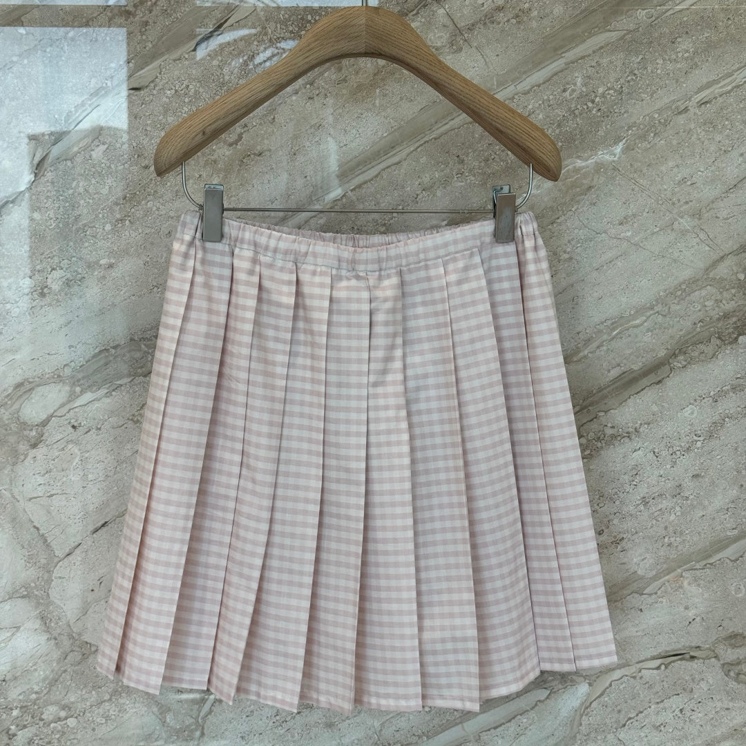 MONCLER 26S PLEATED SKIRT 611