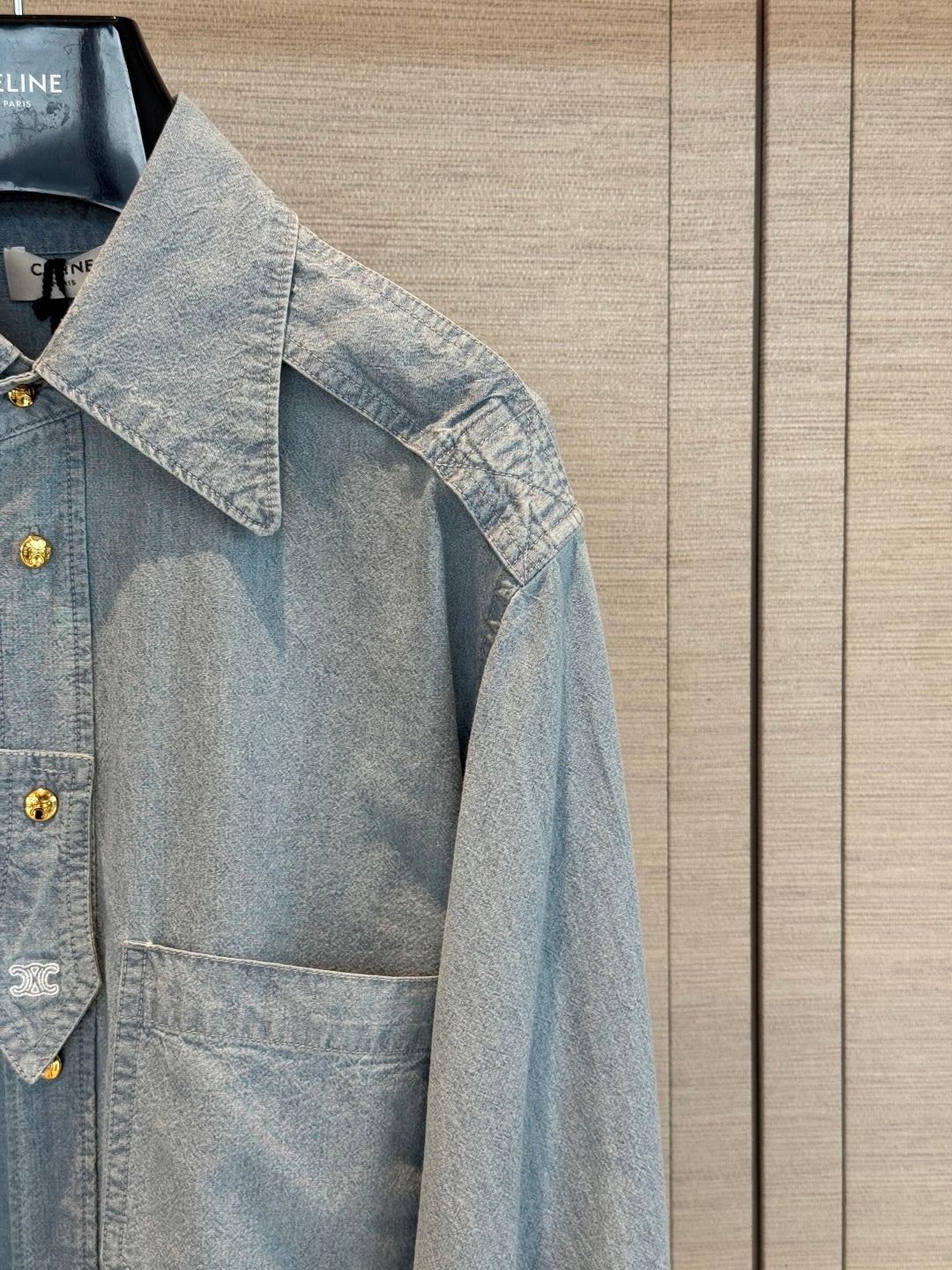 CELINE 26S DENIM SHIRT 410