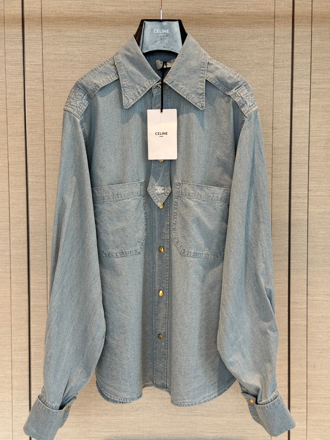 CELINE 26S DENIM SHIRT 410