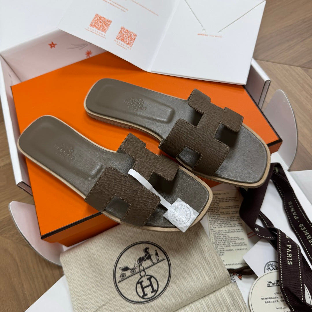 0RAN SANDAL DARK BROWN 20626