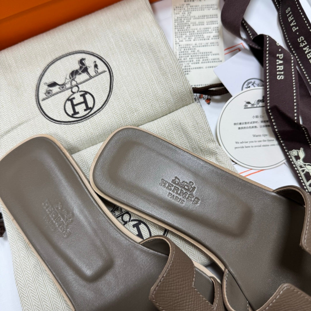 0RAN SANDAL DARK BROWN 20626