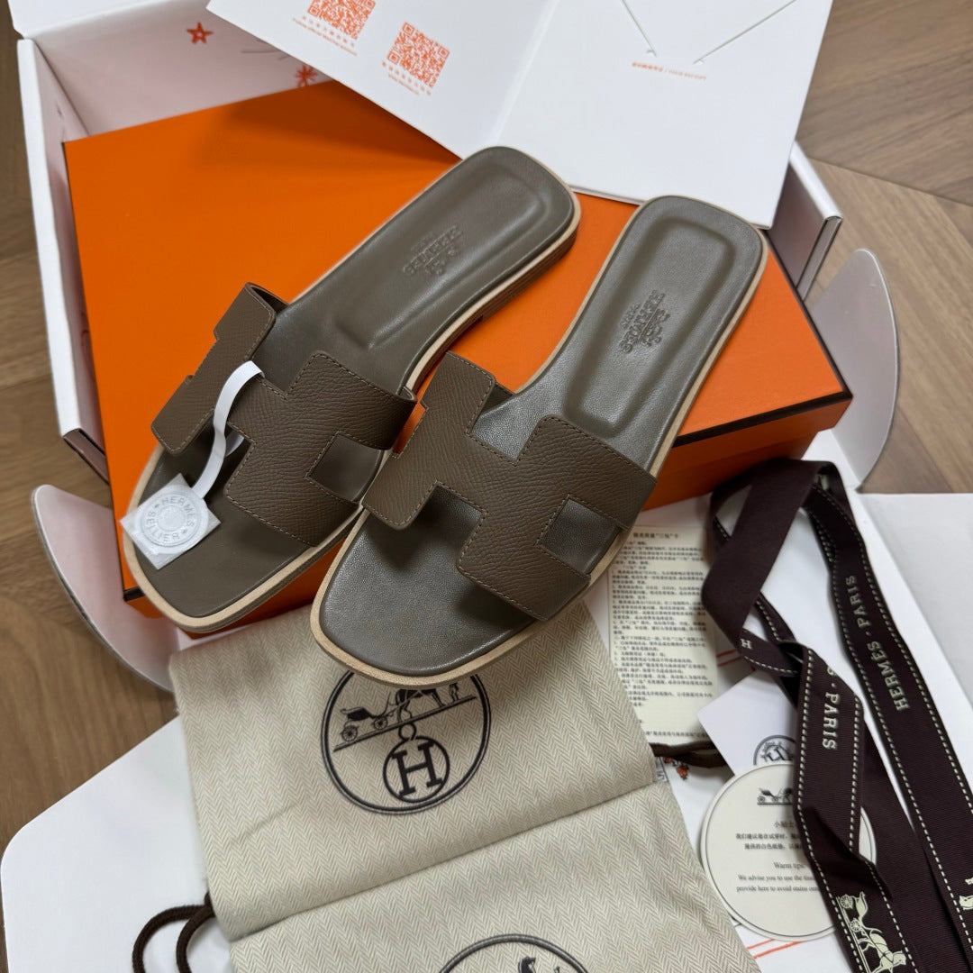 0RAN SANDAL DARK BROWN 20626