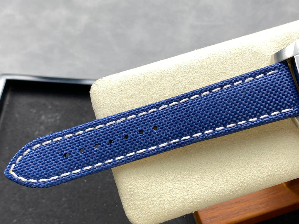 AVENGER CHRONOGRAPH STEEL CASE NAVY BLUE NYLON STRAP