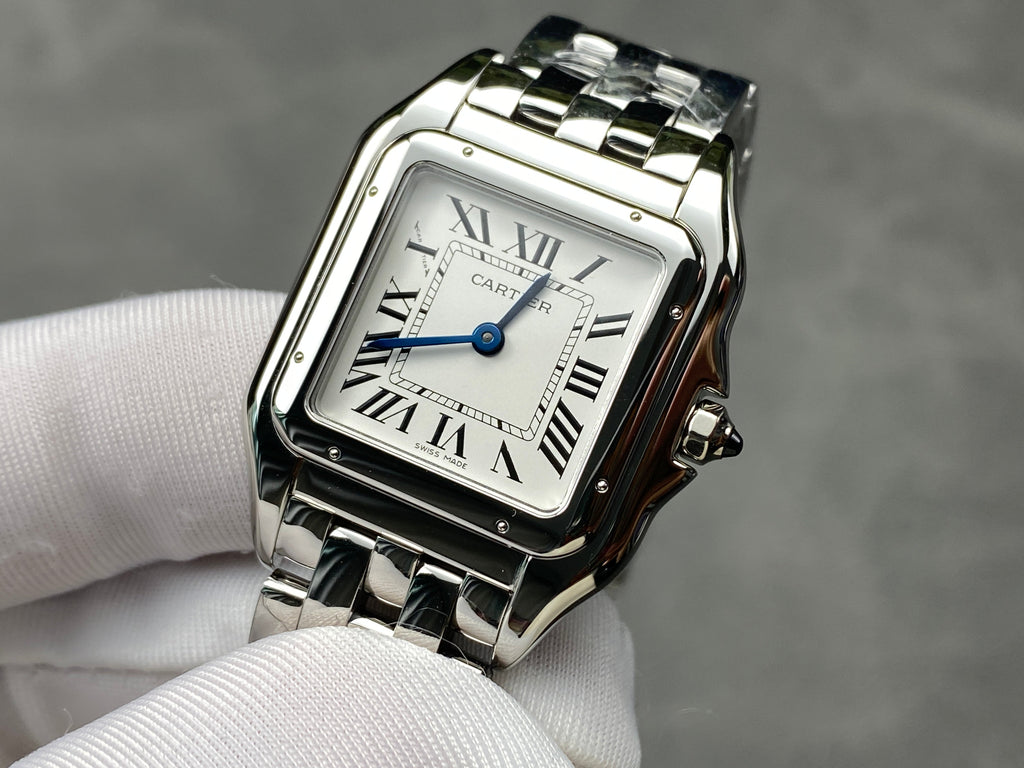 PANTHÈRE MINI MODEL DE CARTIER WATCH SILVER CASE