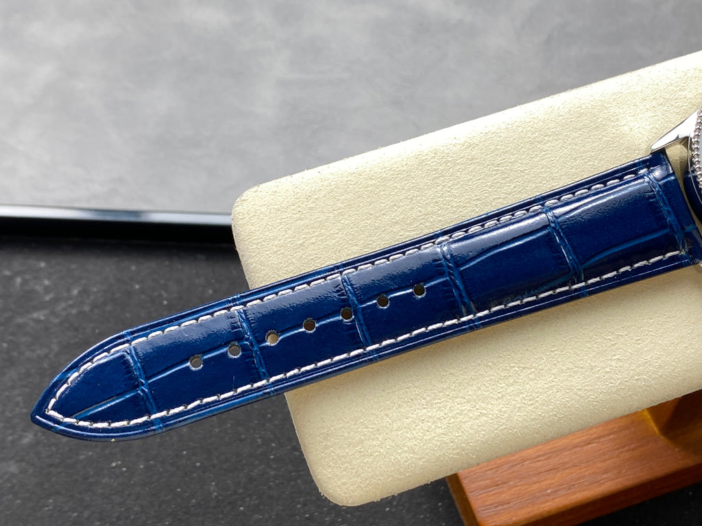 NAVITIMER AUTOMATIC 41 STEEL CASE NAVY BLUE MIX WHITE DIAL