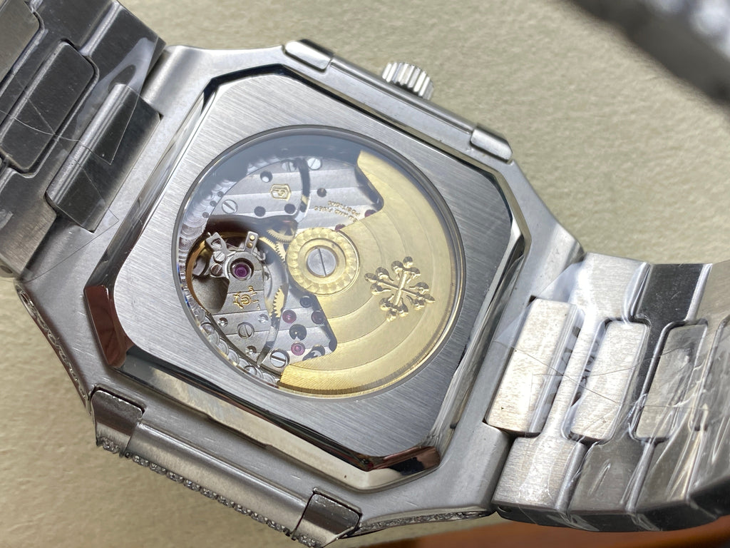 CUBITUS AUTOMATIC ALL STEEL ATTACHED DIAMOND SILVER DIAL