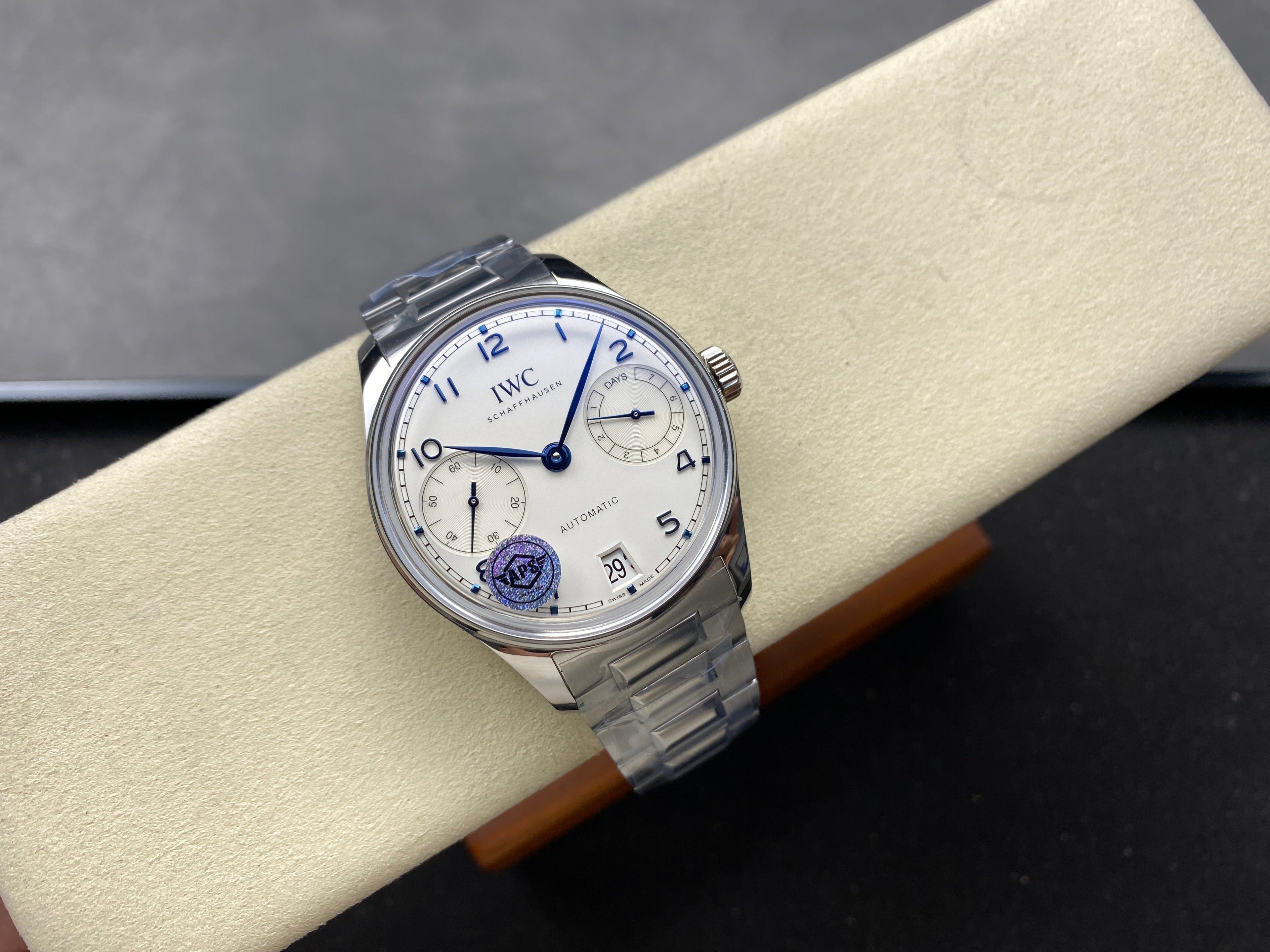 PORTUGIESER AUTOMATIC 42 WATCH SILVER CASE
