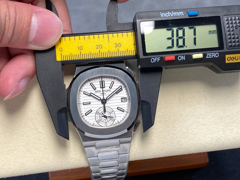 NAUTILUS ALL STEEL WHITE DIAL