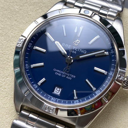 CHRONOMAT AUTOMATIC 36 STEEL CASE MIDNIGHT BLUE DIAL