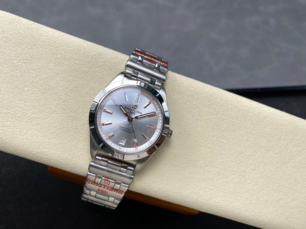 CHRONOMAT AUTOMATIC 36 STEEL CASE SILVER DIAL