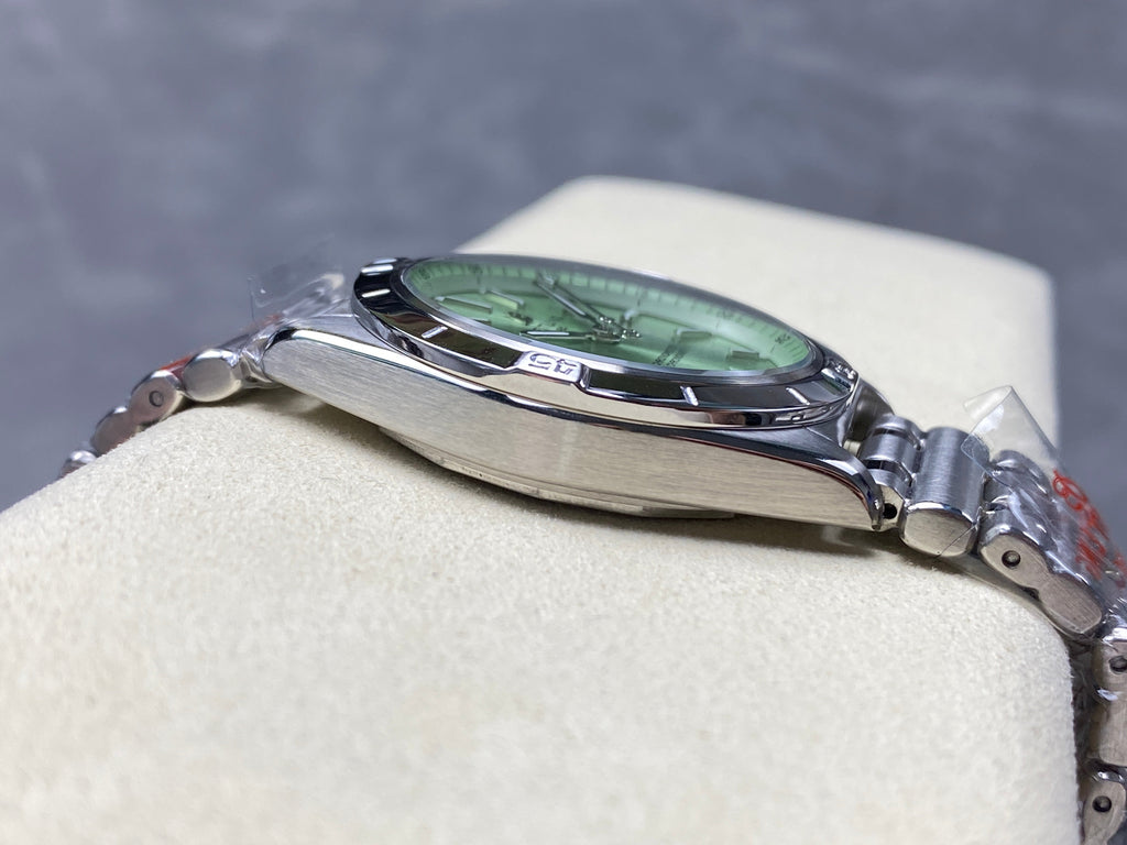 CHRONOMAT AUTOMATIC 36 STEEL CASE LIGHT GREEN DIAL